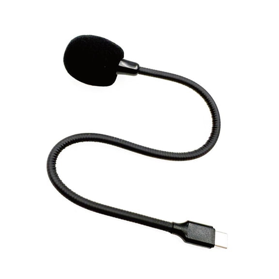 USB/Type C Computer Microphone for Meetings with 360 Gooseneck for Podcasting External Gaming Microphone