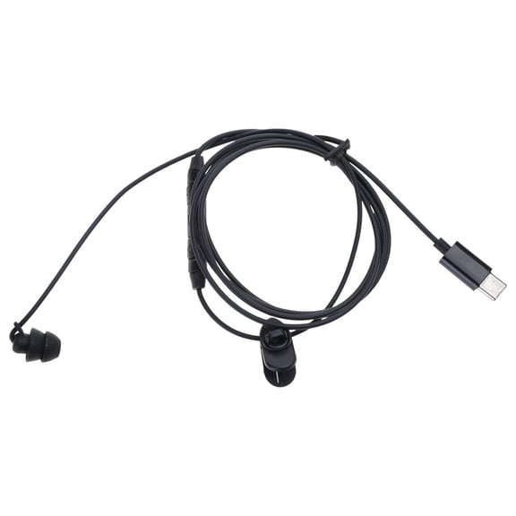 USB Type C Corded Headsets With Noise Canceling Mics 1-Ear Telephone Clear Call Single Sideds Headphones for PC Computer