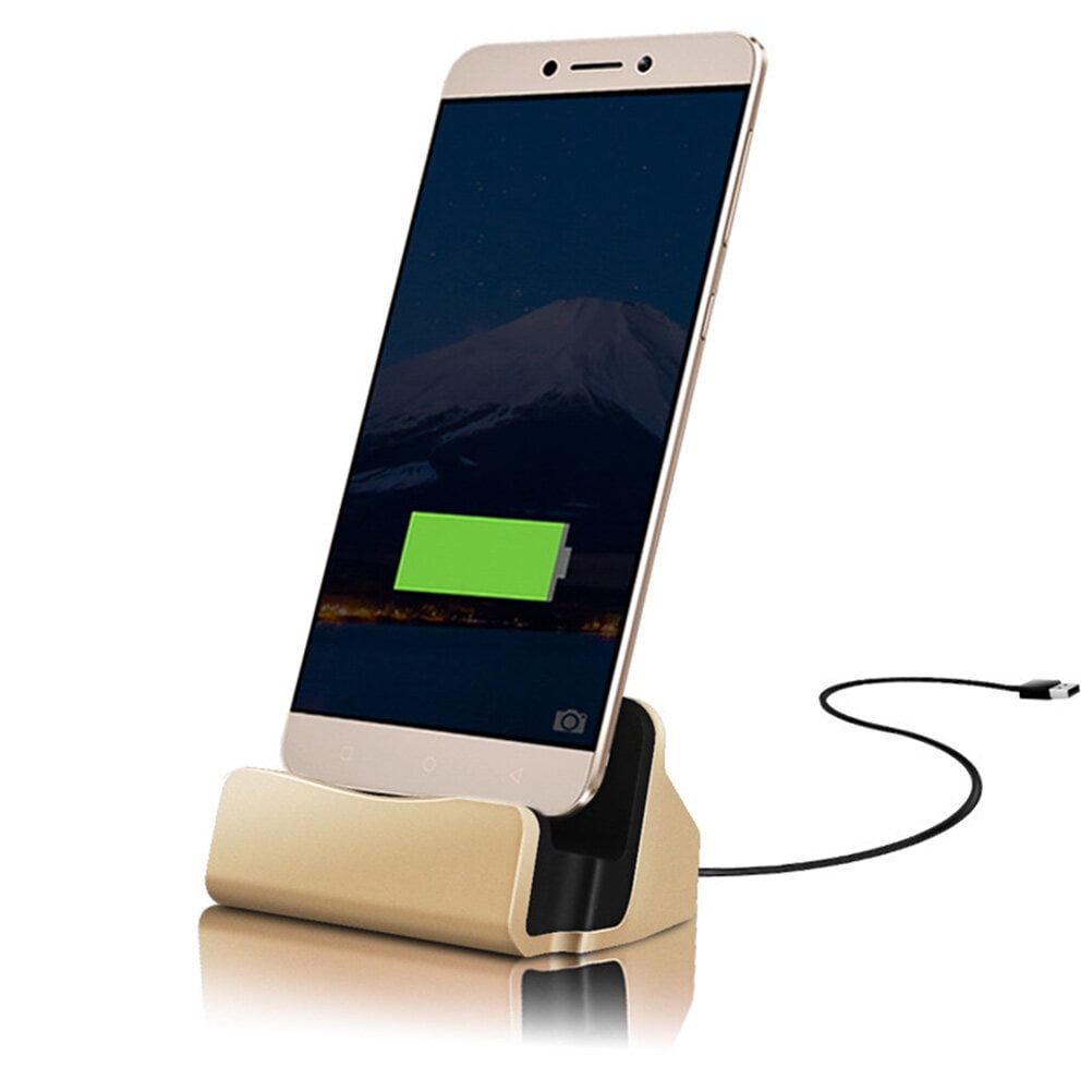 USB-C Desktop Lade Station & Halterung - Schnelllade Dockingstation Für Smartphones