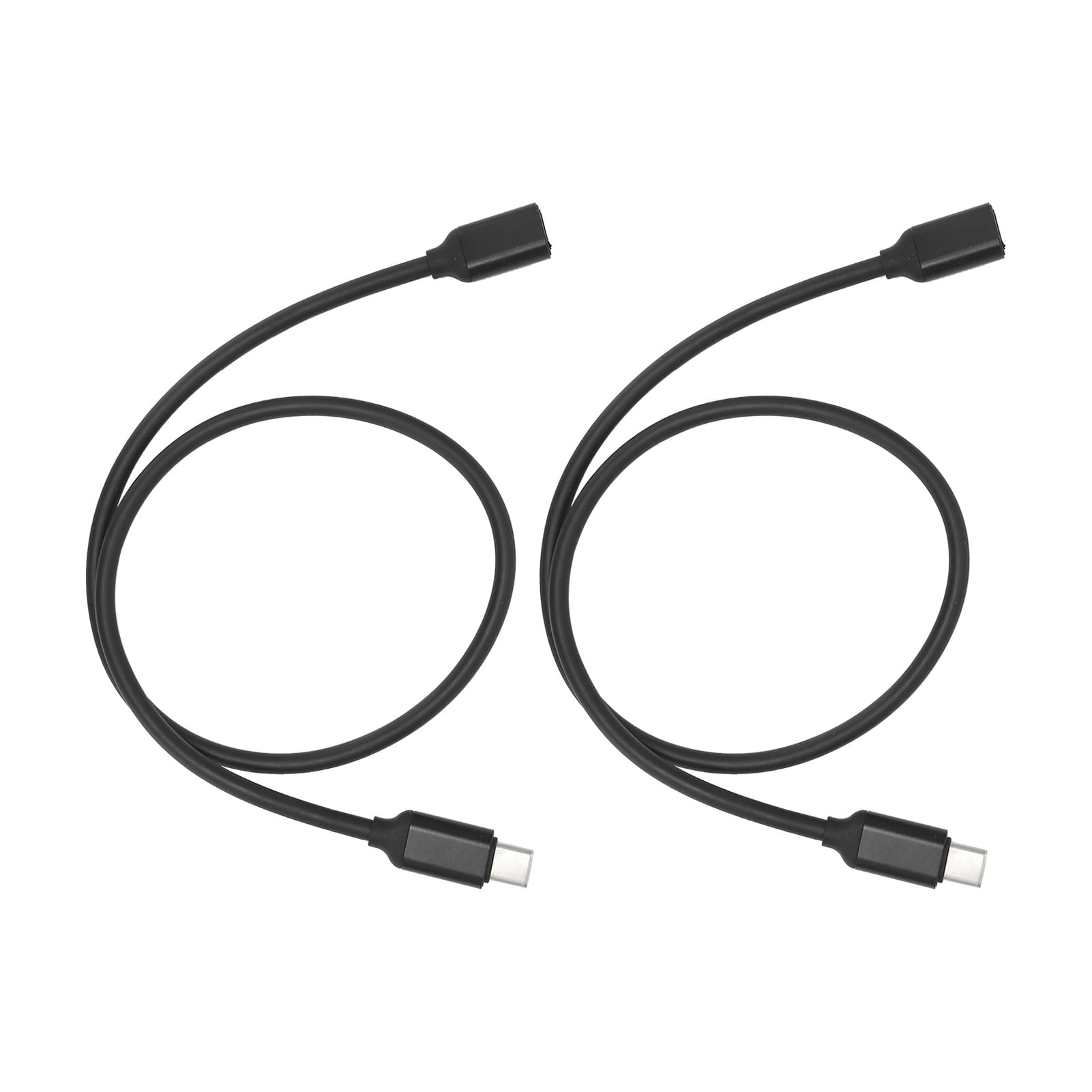 USB Type C Extension Cable, 2PCS 0.5m/1m/1.5m TypeC Male To Female PD Power Connector Extension