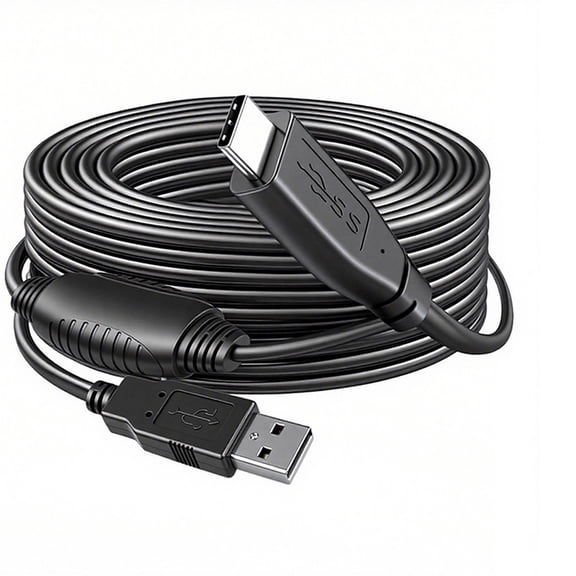 USB Type C Extension Cable PVC for Conference Cameras Hard Drive Fast Charging Flexible Length Universals Compatibility