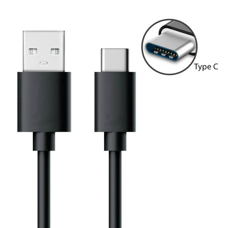 USB-C Type-C Connector Data Sync Charger Charging Cable Cord Black/White  lot