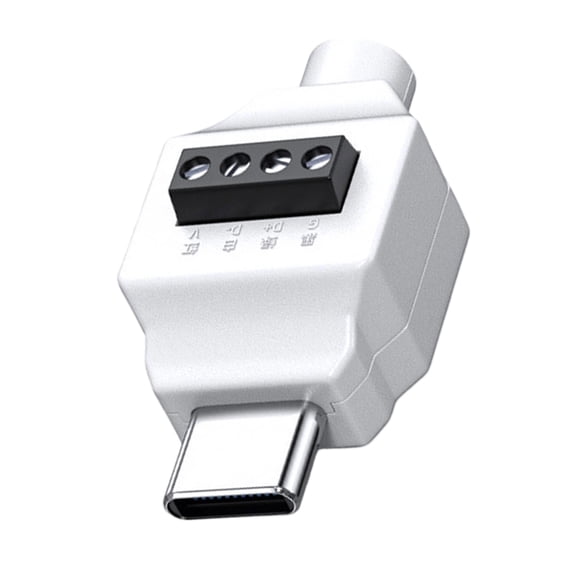 USB Type C Male to 5Pin/4pin Spring Terminal Connectors for Efficient Repair , Support Data Transmission Charging