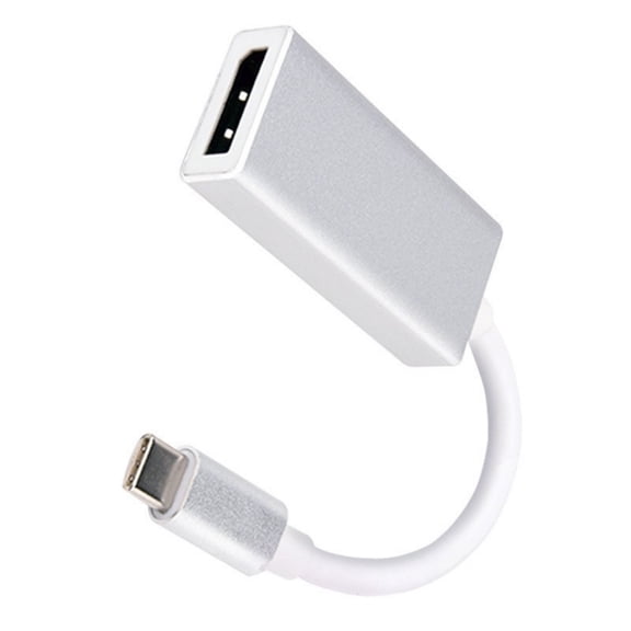 USB Type C Male to DP Female Adapter Connection Wire Cord for Phones Laptop Connection to DP Displays