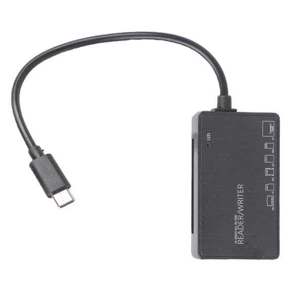 USB/Type C Memory Card Reader 5 in 1 TF MS Simultaneously Read Writer For Phone Laptop Computer
