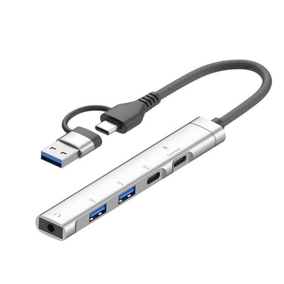 USB Type C Multiport Hub Plug Play For Compatibility