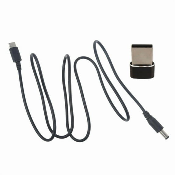 USB Type C PD to DC5.5x2.1mm Power Cable for Routers, Cameras Fans QC3.0 USB 5V9V12V1.5A Input Type C PD 5V9V12V3A Input