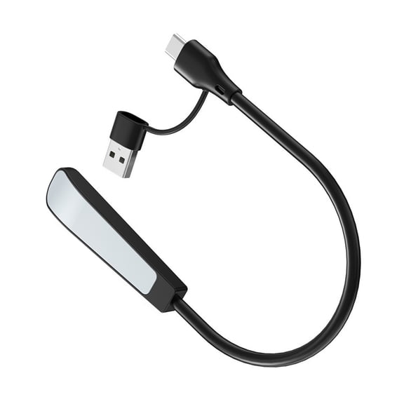 USB Type C Reading Lamp Adjustable Light for Laptop Dimmable Reading Light LED Light Notebook Reading Lamp Home