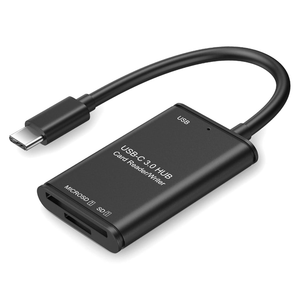 USB Type C SD Highspeed Card Reader USB 3.1 Micro SD Card Reader Adapter for SD Micro SD with