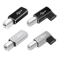 thumbnail image 1 of USB Type-C To Printer Cable Adapter Square Port Converter for Electronic Piano Printer USB C Female To USB B Male Adapter, 1 of 8