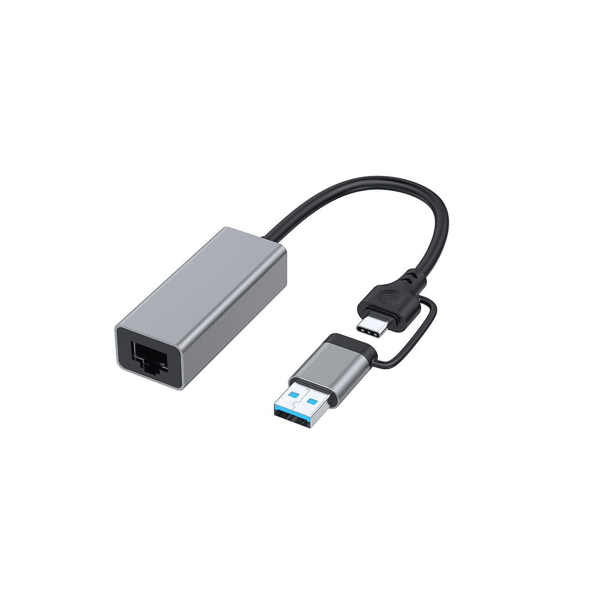 USB Type C To RJ45 Wired Network Card External Wired USB 3.0 To