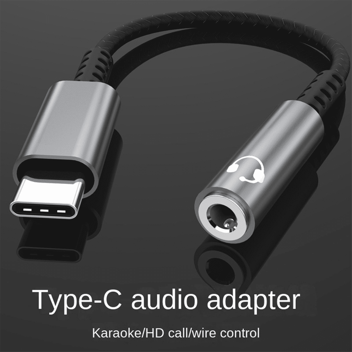 USB Type C to 3.5mm Earphone Jack Digital Audio Adapter Converter USB C to 3.5 mm Headphone Aux