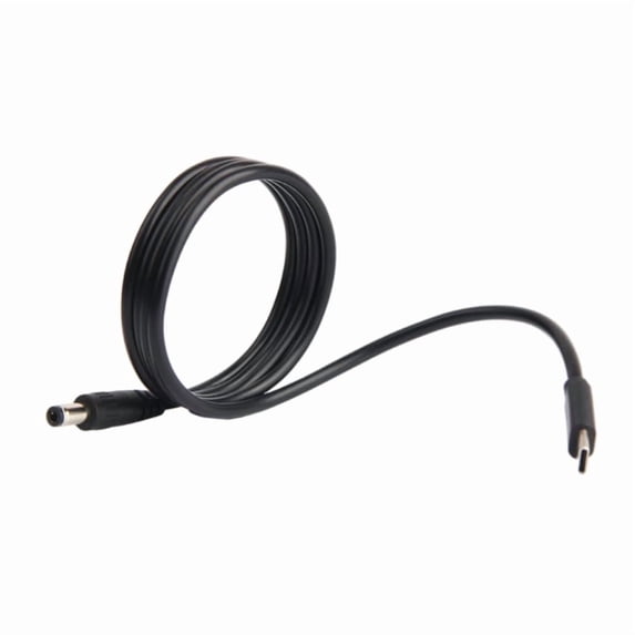 USB Type C to DC5.5x2.1mm 12V Charging Cord, Compatible for Various Electronics, Portable and Reliability Power Cord