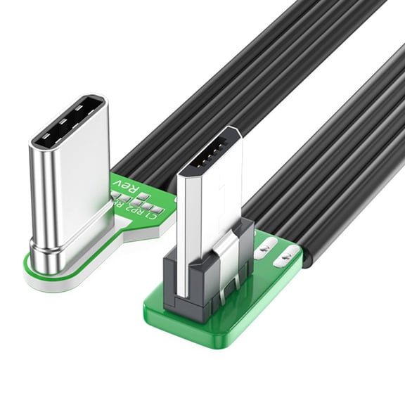 USB Type C to USB 5Pin Cable Left Right Angled Adapter Charging and Data Cord