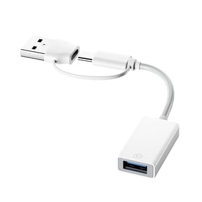 USB Type C to USB Female Adapter Cable 480Mbps Compact Data Transfer 16.5cm Plug and Play for Phone Tablet Laptop Peripheral Connection