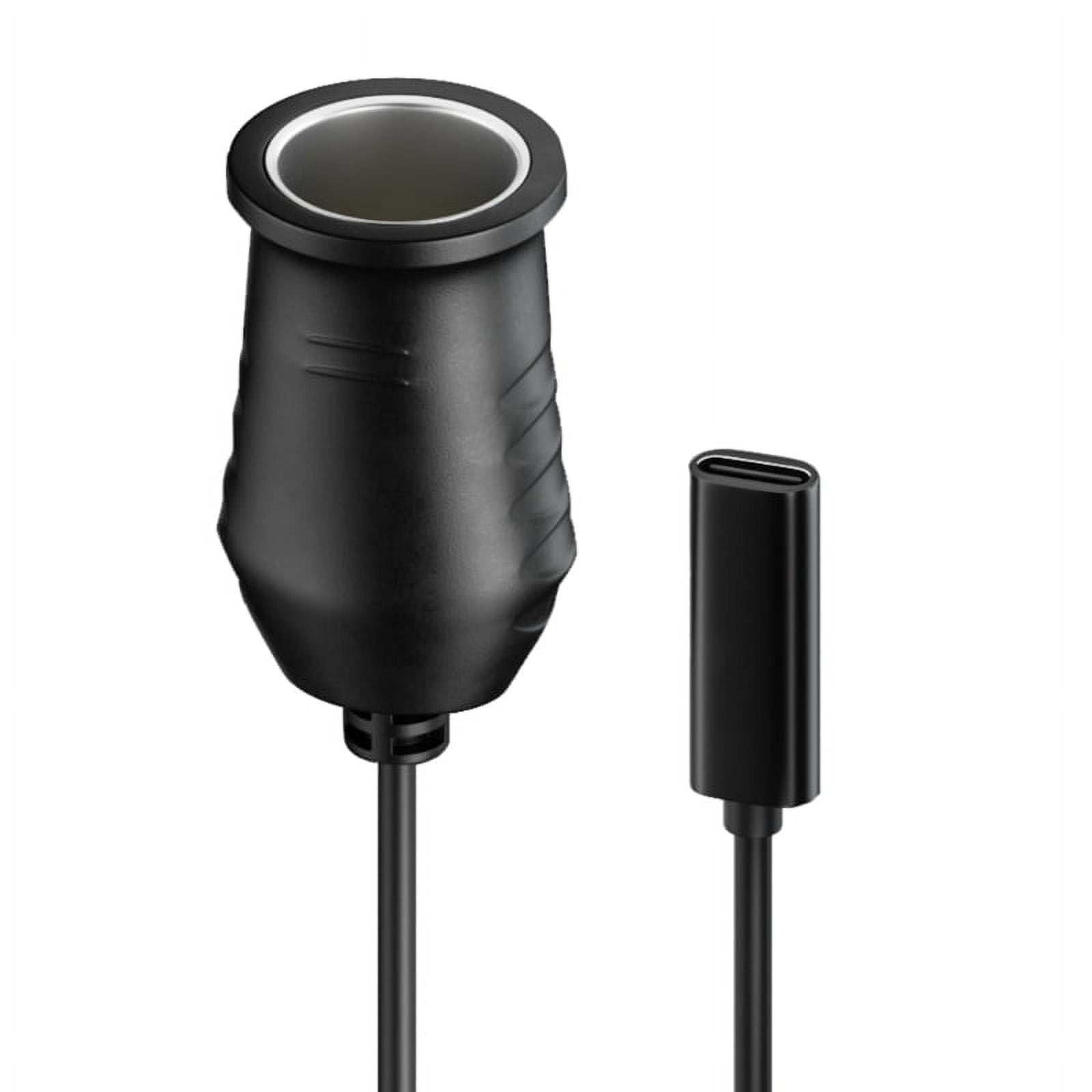 car cigarette lighter socket to usb c