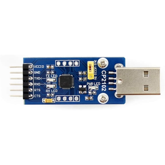 USB UART Board (Type A) Single-Chip USB to UART Data Transfer Convertor Module Development Board Supports Mac, Linux, Android, Wince, Windows 7/8/8.1/10/11...