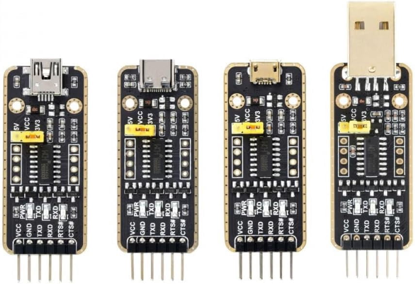 USB to UART Module with CH343G Chip, High Speed 6Mbps Baud Rate, 5V 3 ...