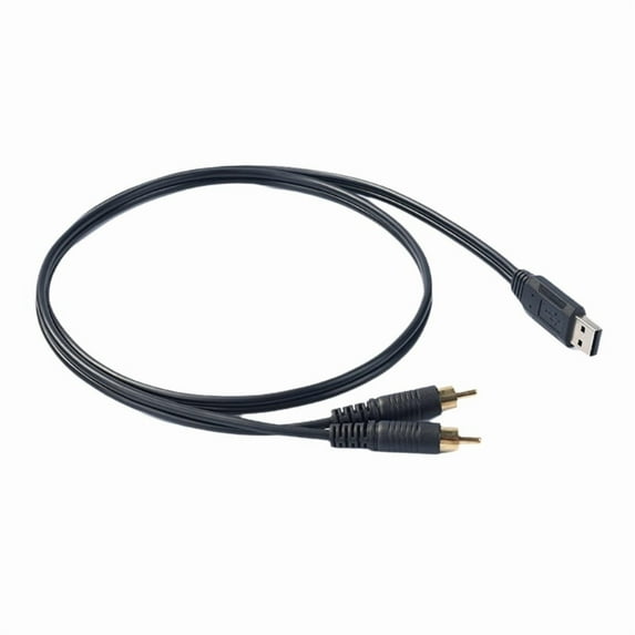 USB/USB C to 2RCA Cable Type C to Male 2RCA Splitter 2RCA to USB C Adapter for Home Theater Amplifier Speaker Car
