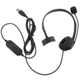 thumbnail image 1 of USB VB‑540 Phone Headsets Customer Service Headset with Single Ear Microphone Office, 1 of 8