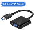 thumbnail image 1 of USB to VGA Adapter,USB 3.0 to VGA Adapter Multi-Display Video Converter- PC Laptop Windows 7/8/8.1/10,Desktop, Laptop, PC, Monitor, Projector, HDTV, Chromebook - Black, 1 of 7