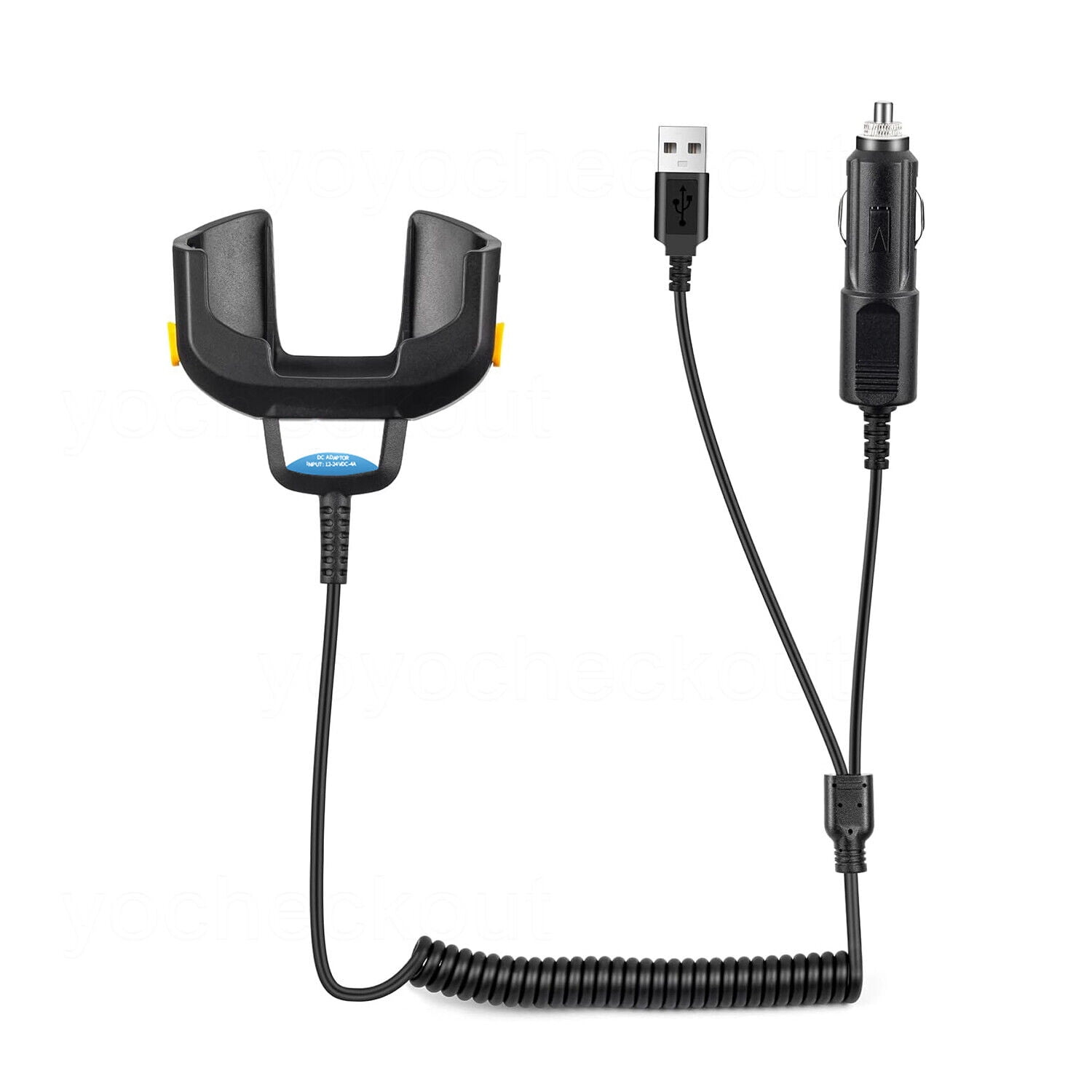USB & Vehicle Car Charger Cable For Zebra TC72 TC77 TC77HL TC75FK