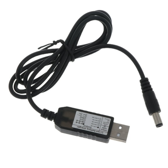 USB Voltage Step Up Converter Cable Power Supply USB Cable with for DC Jack 5.5 x 2.5mm for Mini Fan Speaker