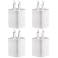 thumbnail image 1 of USB Wall Charger Adapter 1A/5V 4-Pack Travel USB Plug Charging Block Brick Charger Power Adapter Cube Compatible with iPhone Xs/XS Max/X/8/7/6 Plus, Galaxy S9/S8/S8 Plus, Moto, Kindle, LG, HTC, Google, 1 of 5
