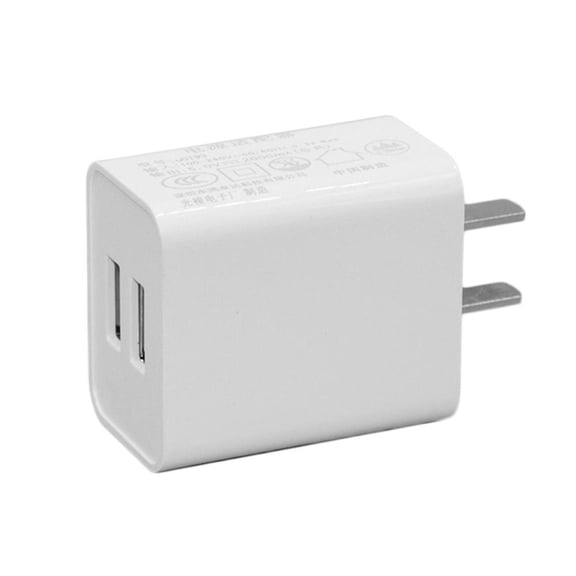 USB Wall Charger with Dual Port 2A 5V USB Plug, Power Adapter Charger 2024