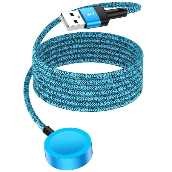 Zacenei USB Watch Charger,Wireless Magnetic iWatch Fast Charging Pad USB Watch Dock Stand Plug w/ 3FT USB Charger Cable Cord Replacement USB Charger Adapter Compatible for iWatch Charger,FCC Approved