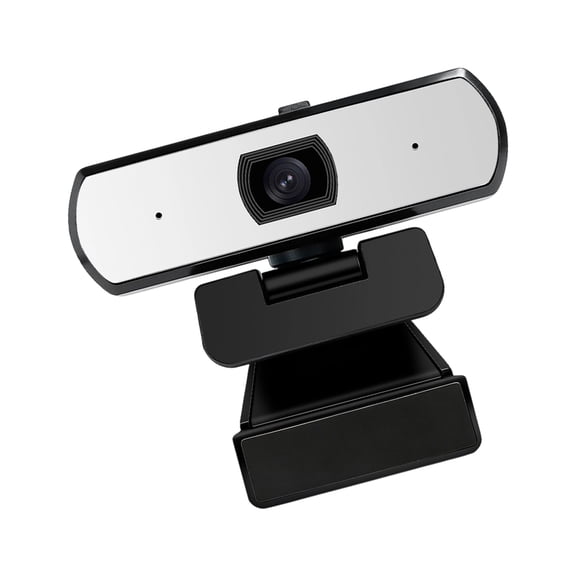 USB Webcam with Autofocus and Plug and Play Setup, Clip On Computer Camera for Video Conferencing and Online Classes