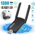 thumbnail image 1 of USB-WiFi-Adapter-1300Mbps-EEEkit-3-0-Wireless-Network-Dongle-High-Gain-Dual-Band-2dBi-Antenna-PC-Desktop-Laptop-2-4GHz-5GHz-Support-Windows-Mac-Andro, 1 of 9