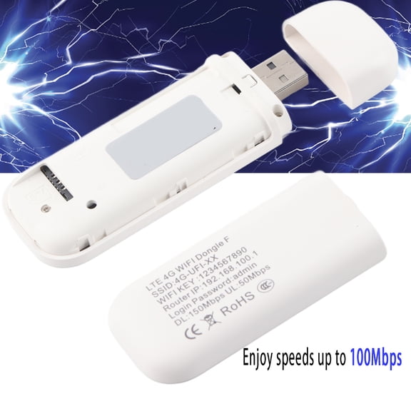 USB WiFi Adapter, 4G/3G Connectivity, Hotspot Function, Up To 32GB Support
