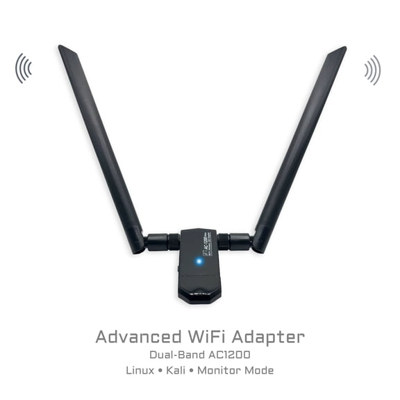 AC1200 USB WiFi Adapter for Kali Linux, Ubuntu, Mint and Windows, RTL8812AU Dual-Band USB 3.0 Monitor Mode