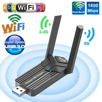 USB WiFi Adapter, EEEkit 1800Mbps WiFi6E Dongle PC Wireless Network Adapter Fits for Windows 10/11