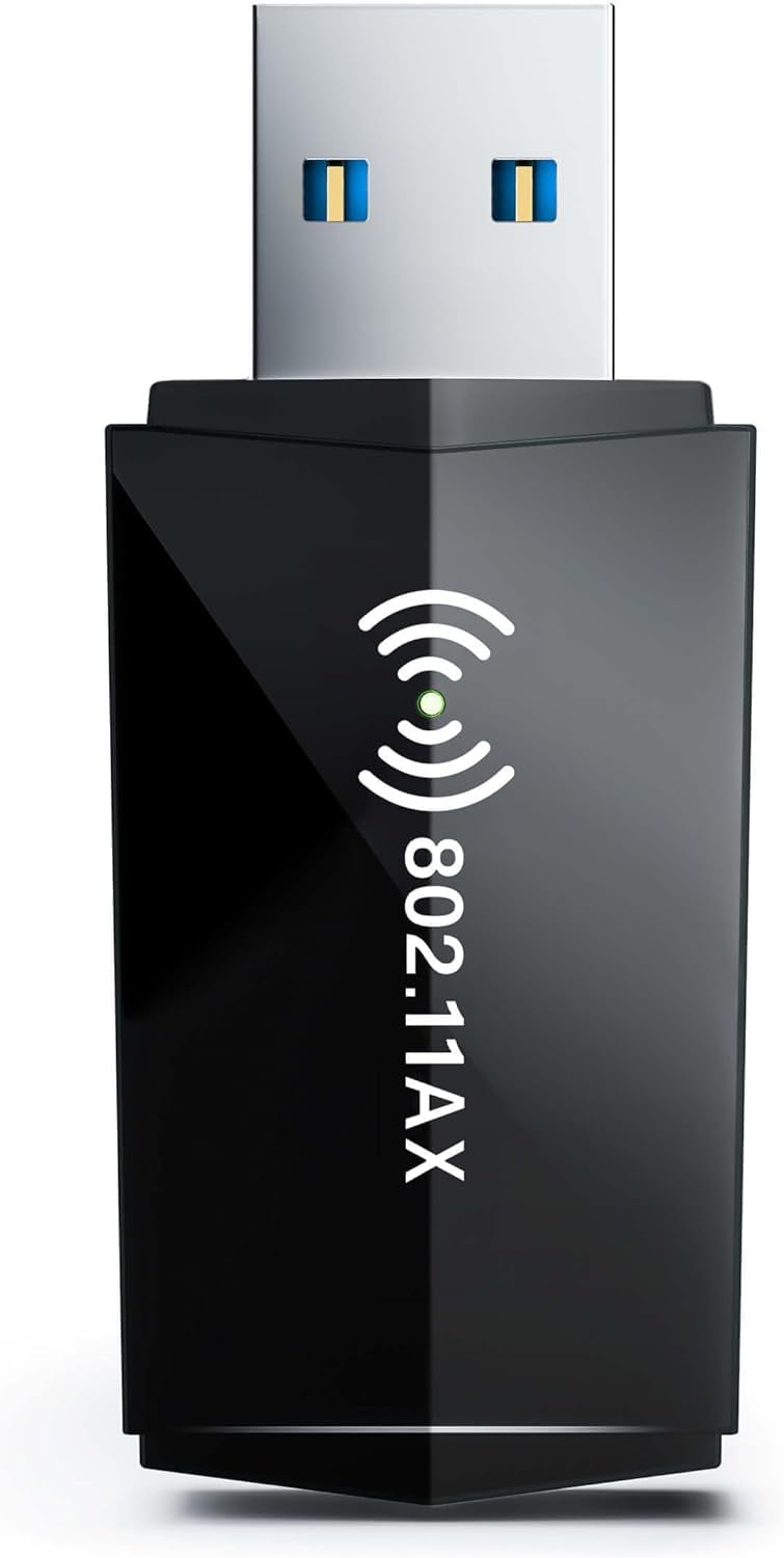 USB WiFi Adapter for PC Desktop - WiFi 6 AX1800Mbps 5GHz 2.4GHz USB 3.0 ...