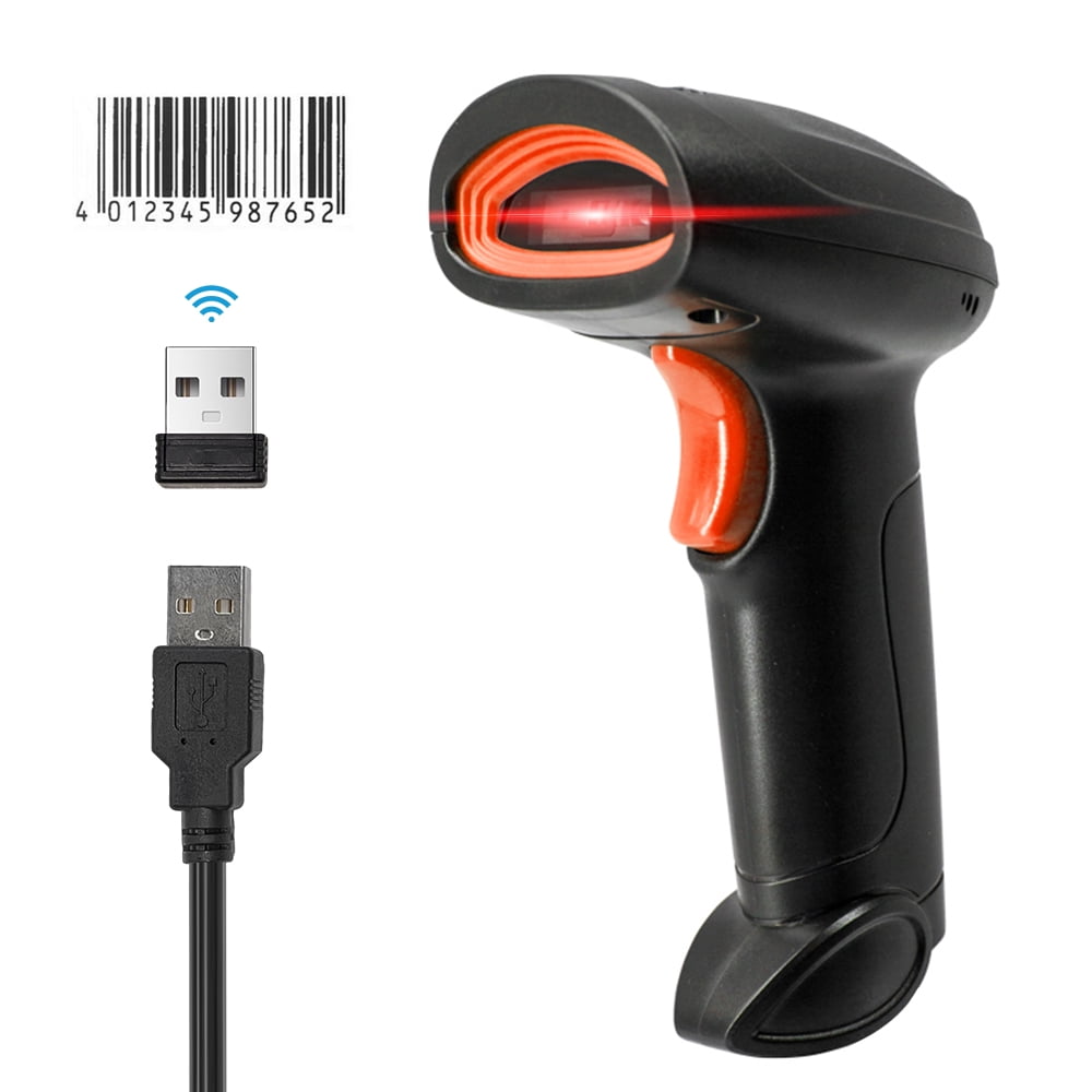 USB Wired Barcode Scanner, 1D CCD Scanning Head, Windows Android Linux