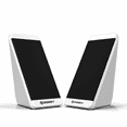 USB Wired Computer Speakers 1 pair PC Elevation Angle Horns for Laptop