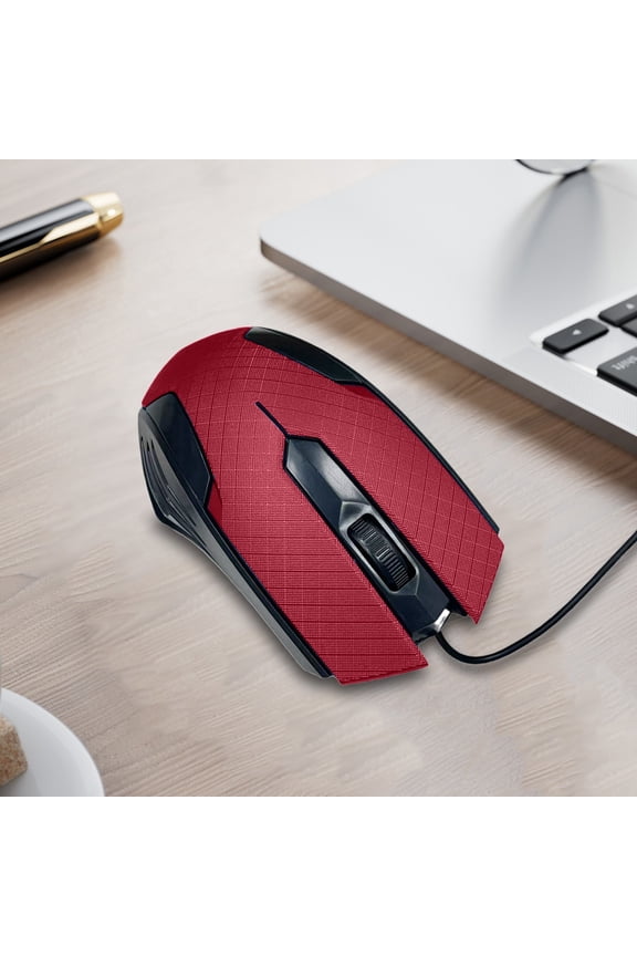 USB Wired Optical Mouse With Ergonomic Shape, Plug‑And‑Play, Stable Connection, Smooth Scrolling, Compact Office Home Use, Multiple Colors, Budget Friendly, Durable Plastic Shell
