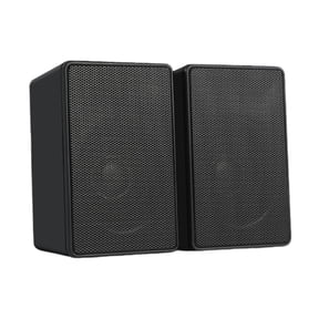 USB Wireds Stereo Subwoofer Sound Box 3.5mm Input USB Power Computer for Desktop