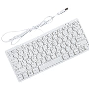 USB Wireds Miniature Keyboards 78 Key and Ergonomic for Desktop Computer and Laptop Use