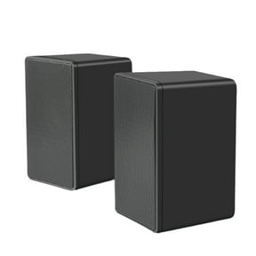 USB Wireds Stereo Subwoofer Sound Box 3.5mm Input USB Power Computer for Desktop
