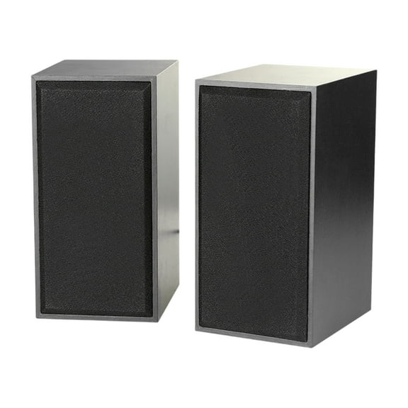 USB Wireds Wood Speaker Subwoofer Sound Box 3.5mm Input USB Power Computer Speaker for Desktop PC