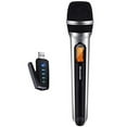 USB Wireless Microphone, Alvoxcon UHF Dynamic mic for Android, PC Computer, Laptop, PA
