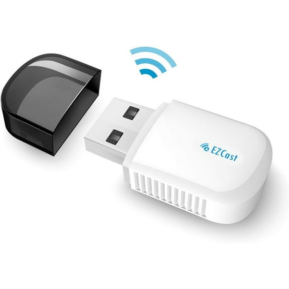 USB Wireless Network Adapter, Portable WiFi 5G Dual-Band, Mini WiFi Receiver, Bluetooth 4.2 Wireless Transmission USB WiFi for PCs/Desktops/Laptops