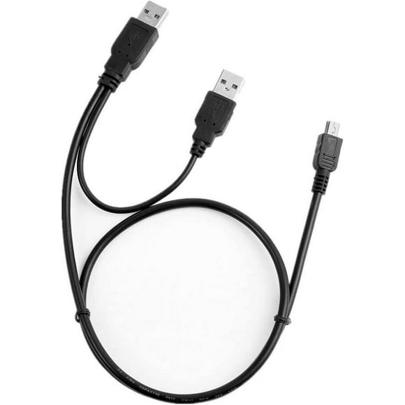 USB Y Charger+Data Cable Cord Lead for Garmin GPS Nuvi 3597/LM/T 2577/LT 2577LMT