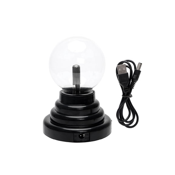 Desktop Ornament Sensitive Plasma Lamp Light USB Battery Powered Globe For Kids Parties Home Decoration