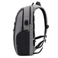 thumbnail image 1 of USB charging computer backpack,Grey, 1 of 2