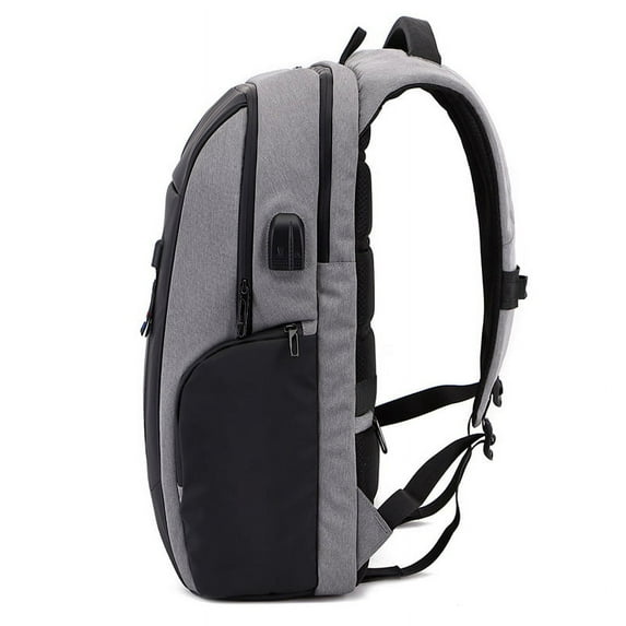 USB charging computer backpack,Grey