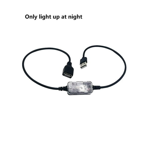 USB light sensor switch automatically turns on the day and night sensor switch